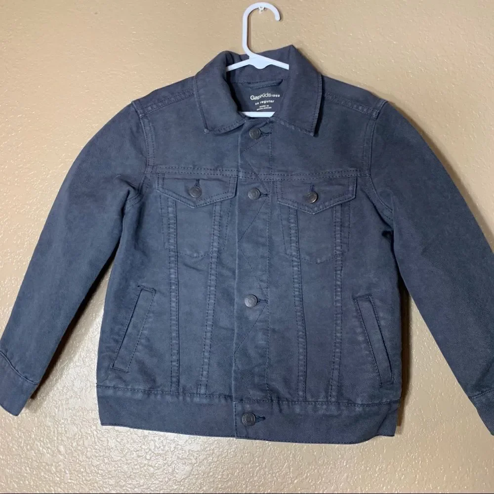 Gap boys black jean jacket‎